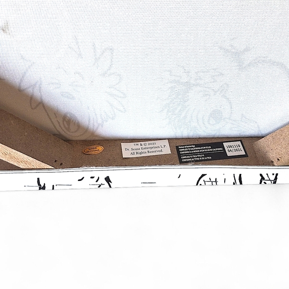 Dr. Seuss “It’s a Great Night for Sleeping!” Canvas Wall Art - Picture 6 of 12